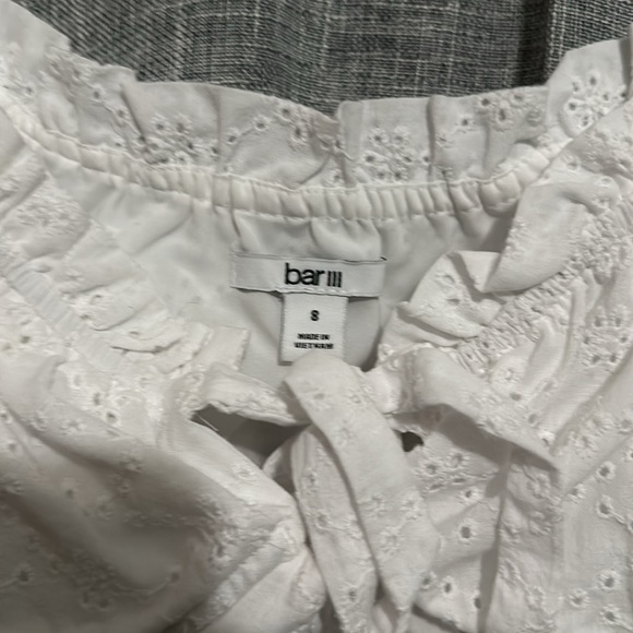 {NWT} BAR III eyelet crop top - Picture 4 of 7